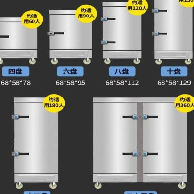 电蒸箱商用小型家庭用超市燃气蒸饭机盘子小蒸箱高压蒸柜不锈钢