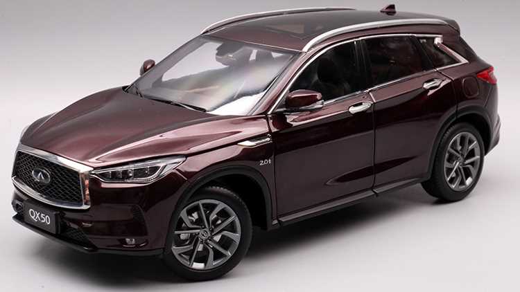 新款东风英菲尼迪原厂 1：18 新QX50全开合金SUV越野汽车模型礼物