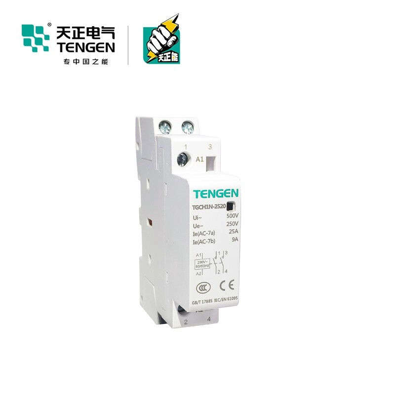 天正电气TENGENTGCH1N-4011AC24V2P交流接触器339020600332-封面