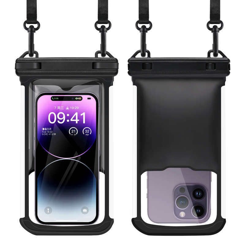 7.7 INCH MOBILE PHONE WATERPROOF BAG CAN FLOAT MEN AND WOMEN OUTDOOR RAFTING SWIMMING DIVING BAG UNIVERSAL WATERPROOF MOBILE PHONE CASE