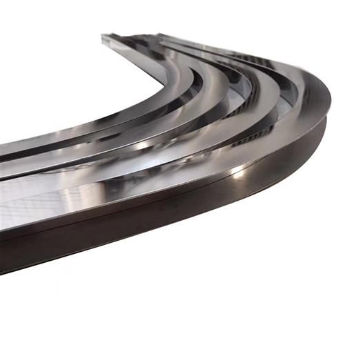 定制弧形不锈钢门套半圆形包边 半圆线槽 吊顶装饰条 圆弧收边条