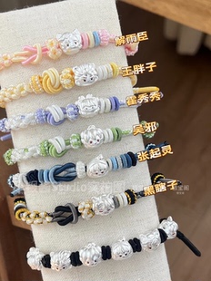 足银999盗墓笔记周边张起灵纯银谷子吴邪解雨臣手绳手链送礼物