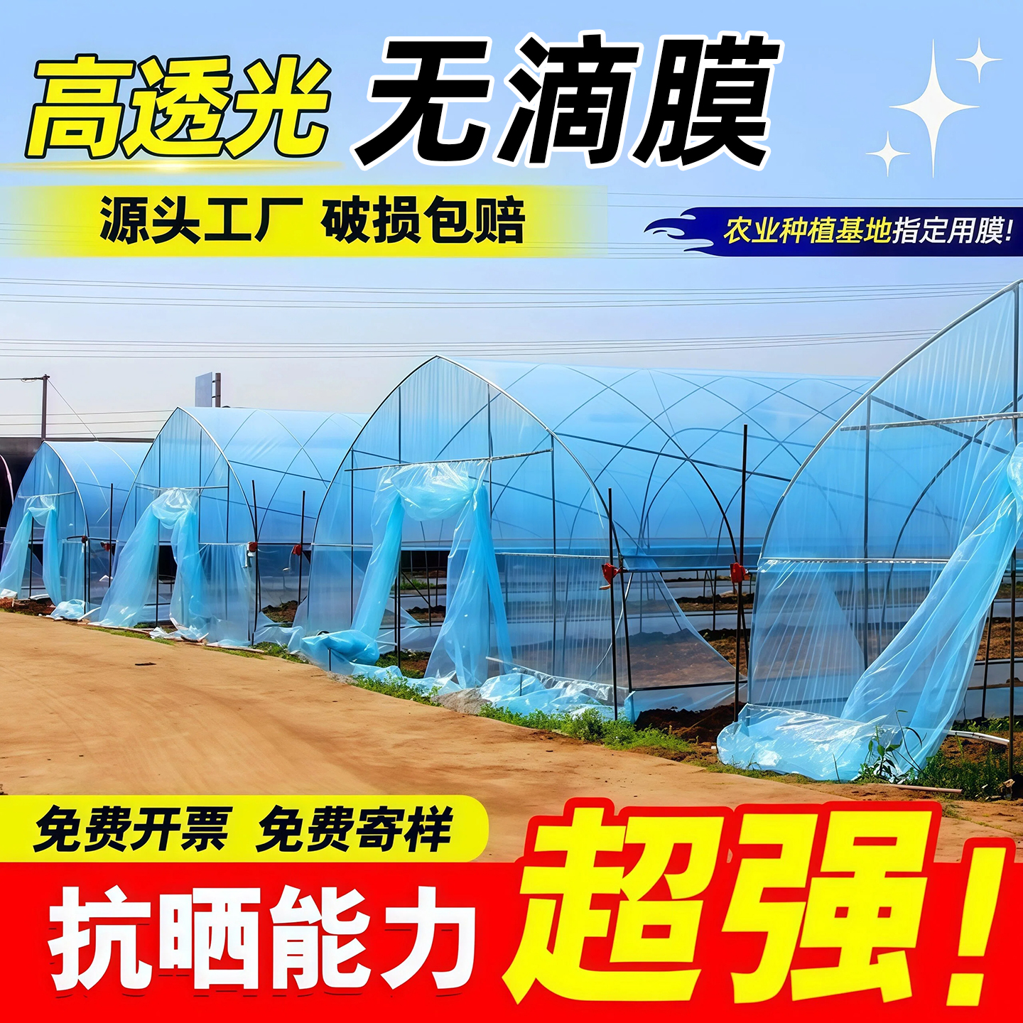 无滴膜大棚膜抗老化耐用