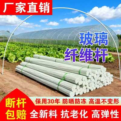 纤维杆小拱棚弹力搭棚