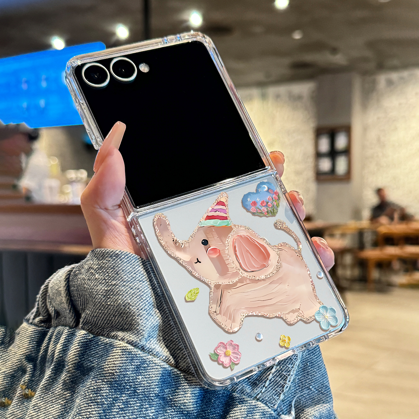 适用三星zflip7手机壳新款