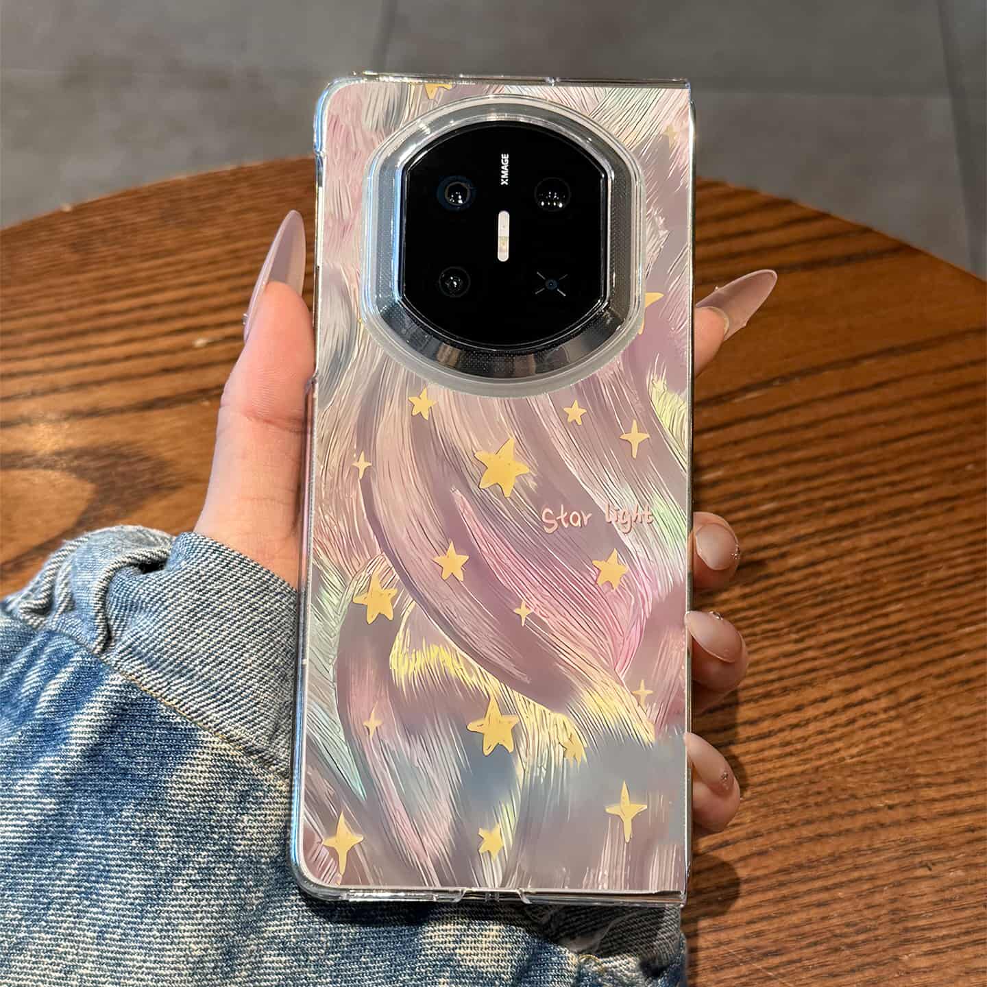 适用华为matex7流光星星手机壳