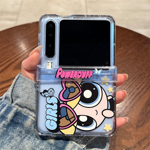 适用华为purax手机壳新款防摔保护套泡泡PuraX典藏版折叠屏超火飞天小女警全包HUAWEI女款网红爆款北欧风动漫