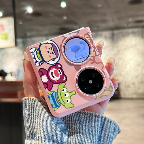 华为pocket2玩具家族透明手机壳