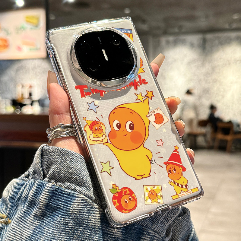 适用华为matex6面包星星人手机壳