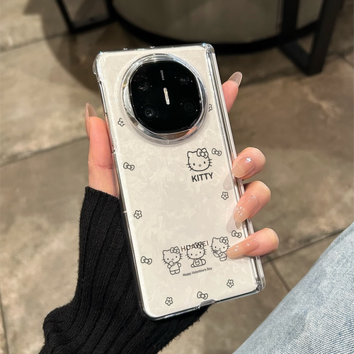 适用华为matex7HW线条卡通kt