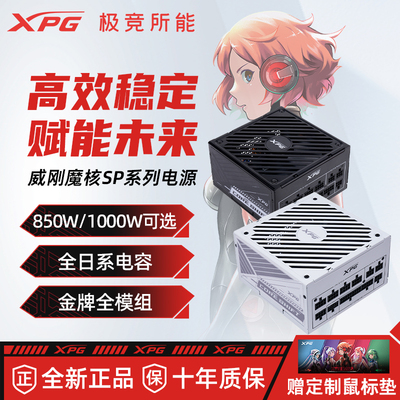威刚魔核SP金牌模组电源全日系
