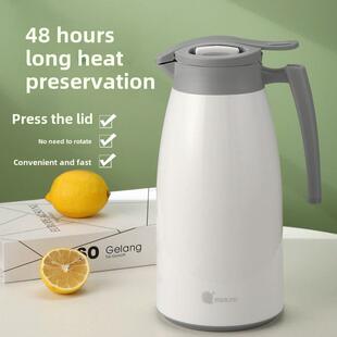 新款欧霖家用保温壶双层玻璃内胆暖瓶办公用宿舍用开水瓶食品级壶
