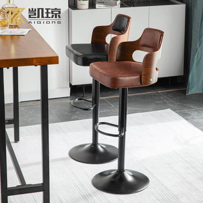 吧台椅北欧式现代简约前台椅升降椅家用高脚凳酒吧椅子靠背时尚转,商业/办公家具,酒吧椅,淘宝优惠券,粉丝福利购,淘宝优惠卷