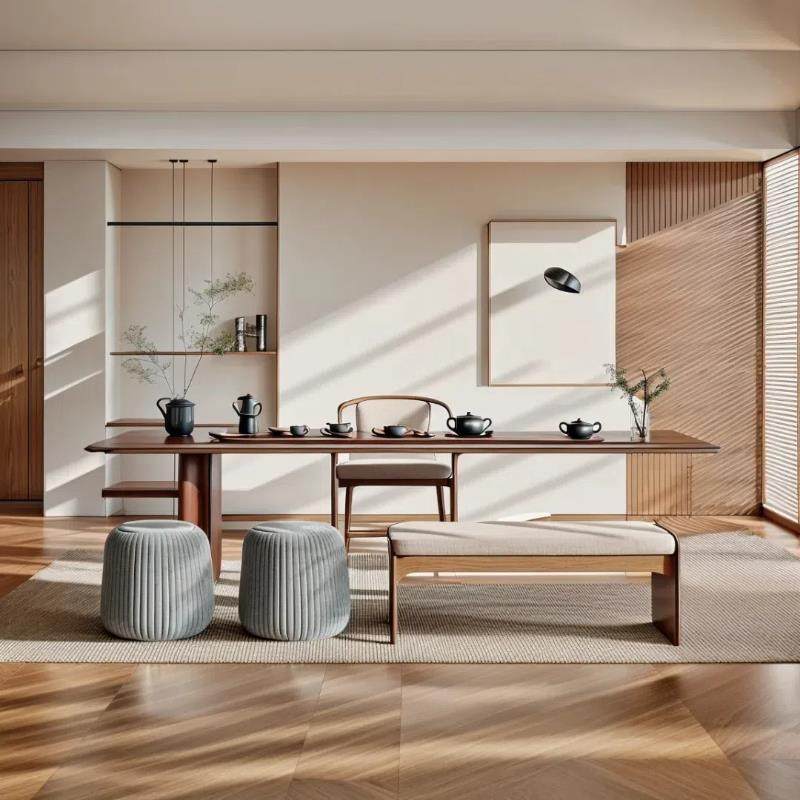 功夫茶几办公休闲茶艺桌创意泡茶台一体实木茶桌椅组合新中式茶桌,住宅家具,家用茶台/茶桌,淘宝优惠券,粉丝福利购,淘宝优惠卷