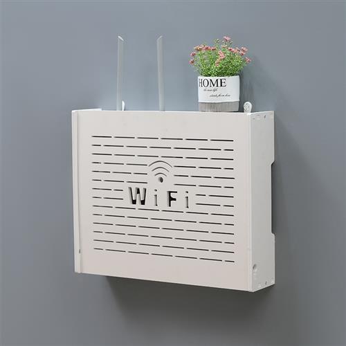 免打孔壁挂WiFi明暗装路由器弱配电表多媒体箱空开盒装饰画遮挡箱