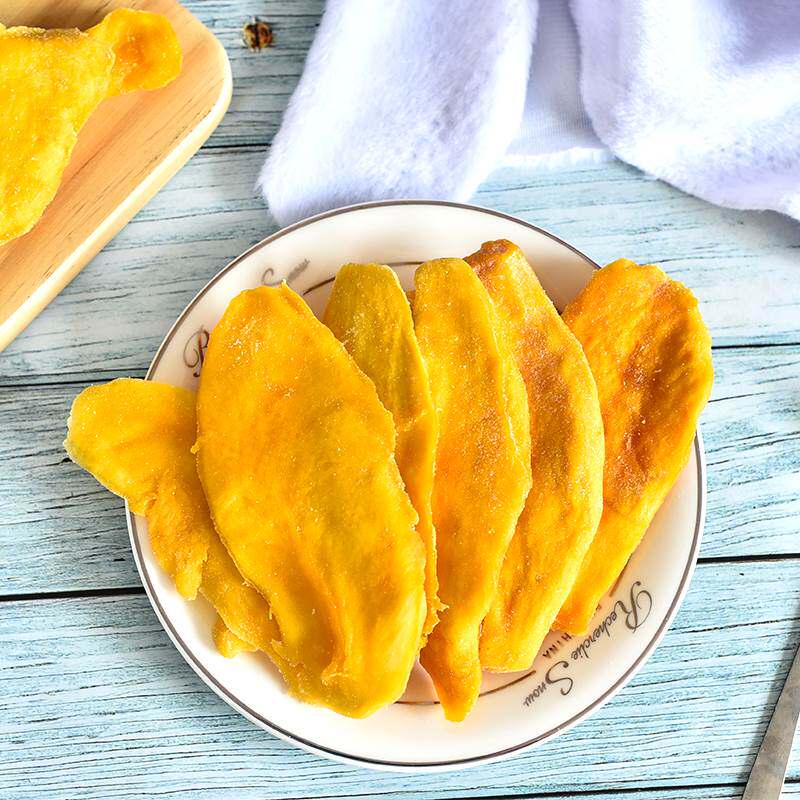 果然派芒果干108g新鲜水果干大礼包蜜饯果干果脯泰国风味休闲零食