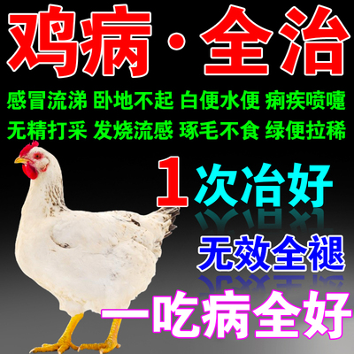 鸡病全治养鸡专用药鸡药大全特效禽药鸡特效药鸡瘟感冒拉稀病毒