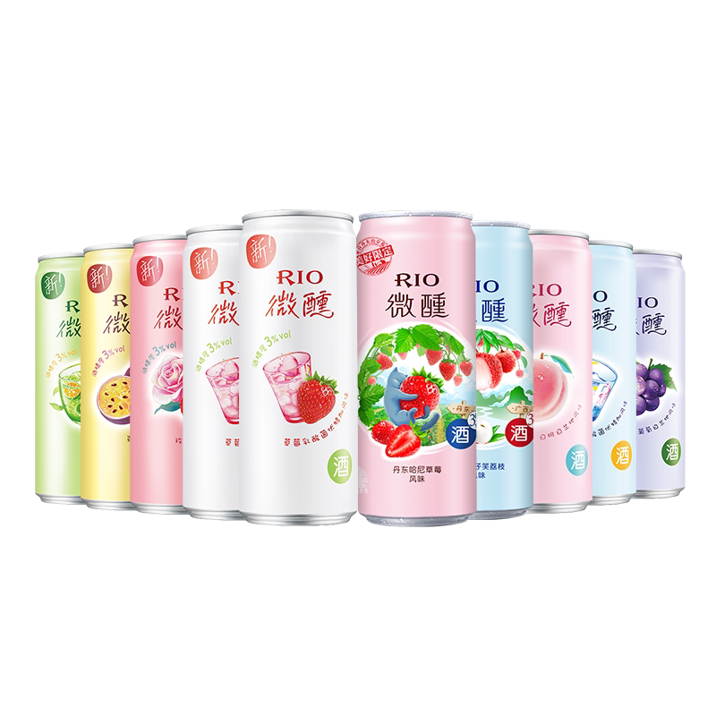 RIO��� Ԥ����β�� ΢�����ѿ�ζ 3�� �Ͷȷ��ؼ����ݹ��� 4��װ 22.69Ԫ