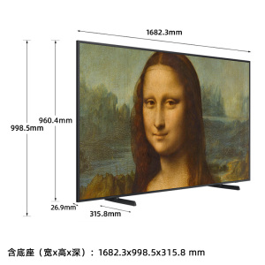 Samsung/三星QA75LS03CAJXXZ 75英寸4K超高清QLED画壁艺术电视