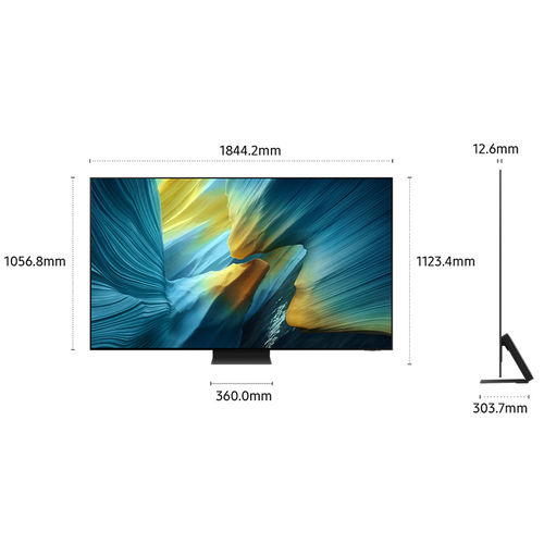 Samsung/三星 83S95F 83英寸OLED高刷纤薄4K智能 AI电视机