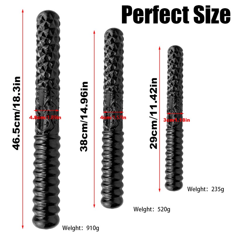 3/4/4.8 双头金箍棒女用双头自慰器超大粗长拉拉男女用后庭肛塞