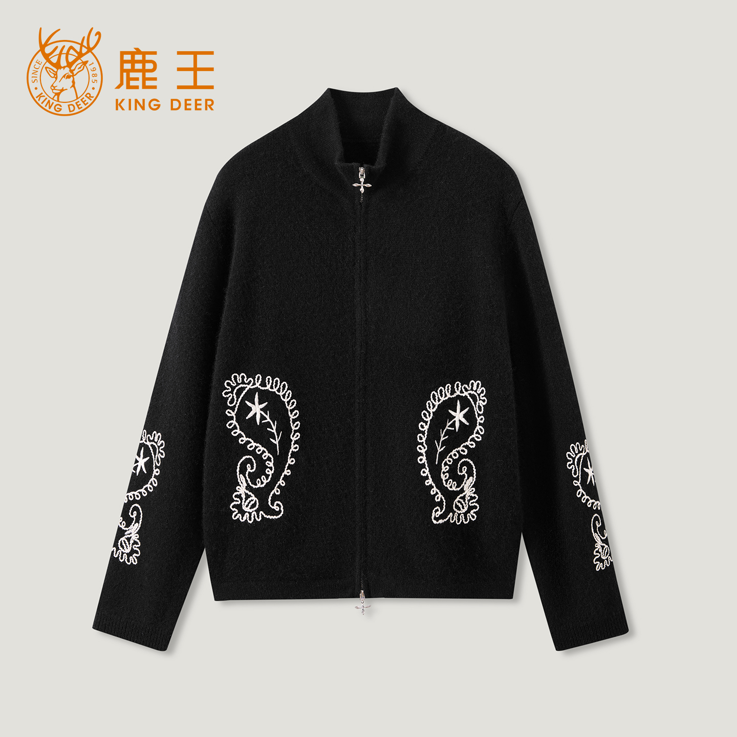 King Deer/鹿王秋冬新款女式长袖羊绒衫L805816