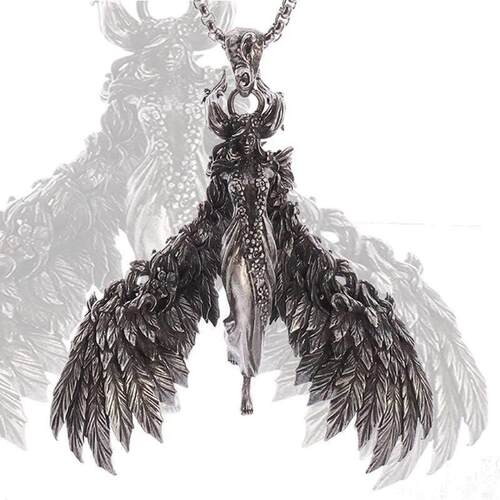 Classic evil angel witch devil pendant hip-hop punk personal