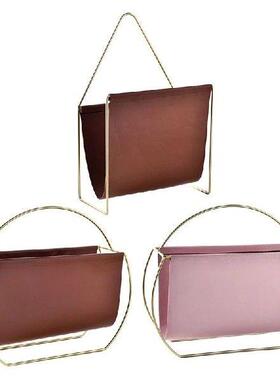 Desktop Magazine Metal Frame Newspaper Storage Desktop File