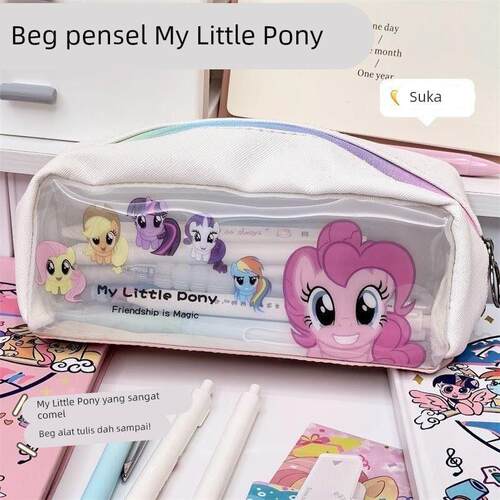 case Plastic pen bag student pencil box kids School supplies