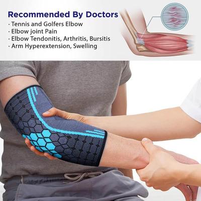 1Pc Elbow Brace for Weightlifting Compression Support Tennis