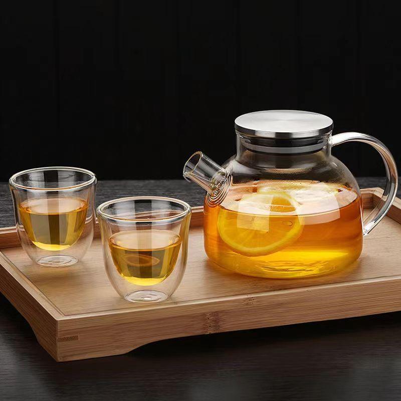 Thickened Glass Teapot High Temperature Resistant Tea Set Ho