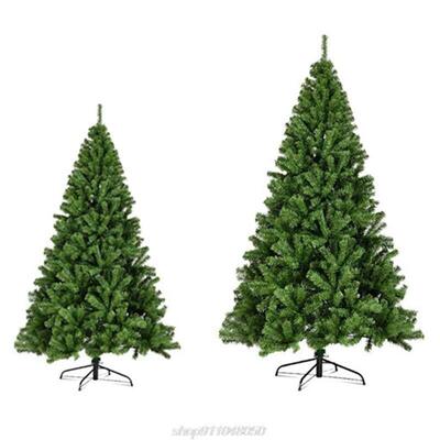 PVC Artificial Christmas Tree with Stand Ornament Adornment