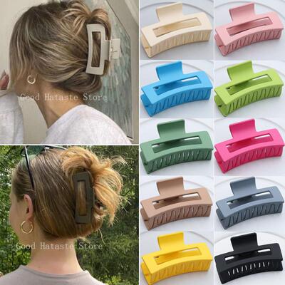 Korean Women Girls Plastic Hair Claws Hair Clips Headwear La