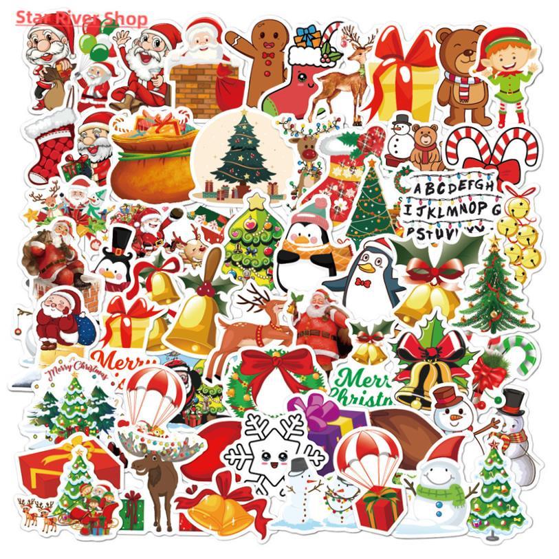 Graffiti Christmas Stickers Halloween Aesthetic Cute Window