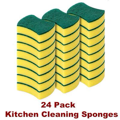 Kitchen Cleaning Sponges Double FaceSponges Scourer Dish