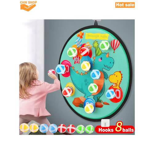 Soft Sticky Ball Dartboard Set Children Target Toys for Kids