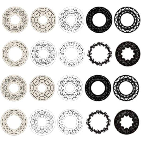 Scraping Paper Decorative Background Paper for