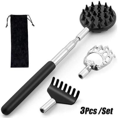 3Pcs/Set Back Scratcher Telescopic Scratching Back Scratcher