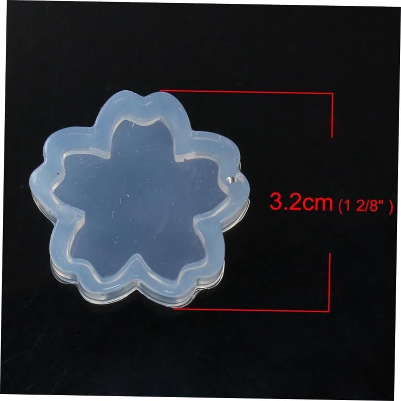 Doreen Box Silicone Resin Mold For Jewelry Making Sakura Flo