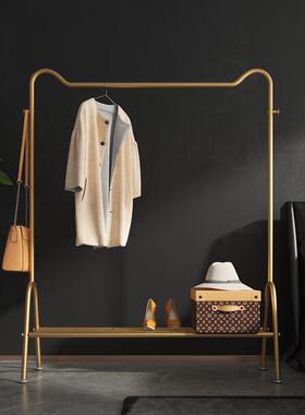 Coat Hanger Indoor Metal Clothing Wardrobe Balcony Coat Rack