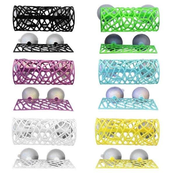 Betta Fish Hideaways Tube Resting Tunnel with Suction Cup