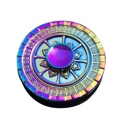 Finger Hand Spinner EDC Fidget Spinner Metal Rainbow Spiner