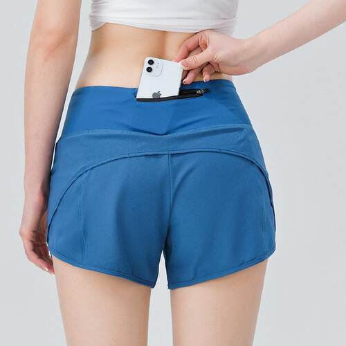 Women Running Shorts Quick Dry Athletic Workout Shorts运动裤