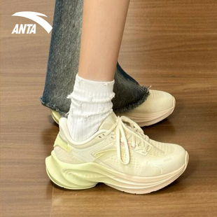 安踏毒刺6跑步鞋女冬季新款网面透气学生中考体测跳绳休闲运动鞋