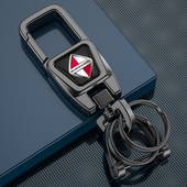 宝沃钥匙扣bx7汽车专用高档定制防丢腰挂圈环多功能金属bx5锁匙链