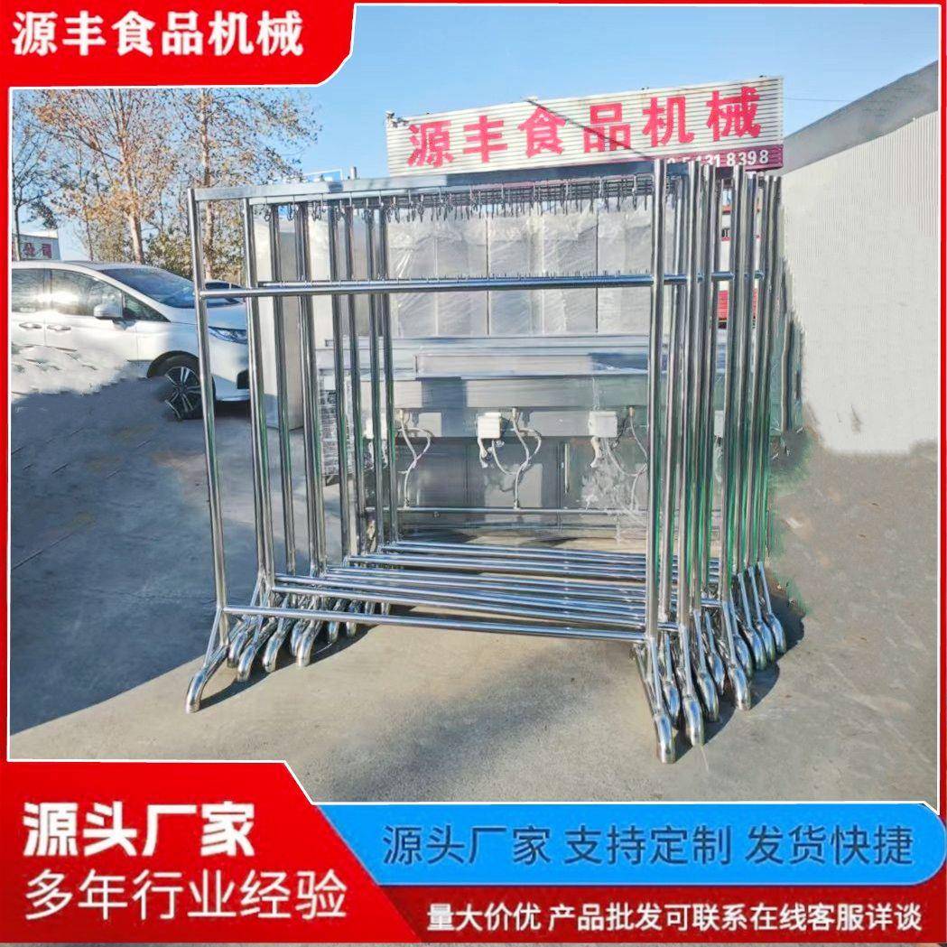 不锈钢落地晾衣架阳台加厚可移动晒衣杆工厂员工衣帽架