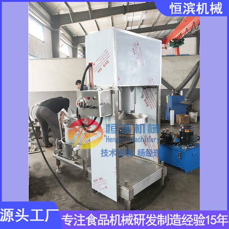 海南椰肉椰奶过滤压榨机党参地黄中草药提取药液快速压滤机