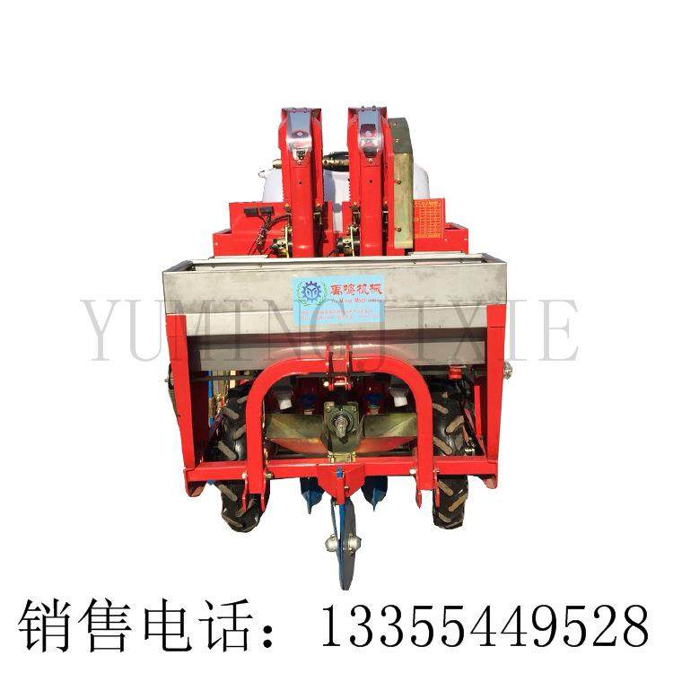 加固款土豆播种机带电子抖种起垄覆膜施肥滴灌喷药一体机洋芋种植