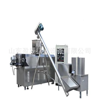 玉米淀粉膨化机 双螺预糊化淀粉杆膨化设备 变性淀粉加工