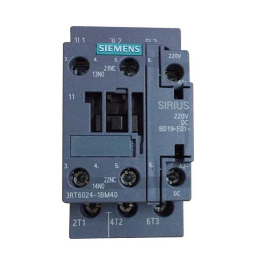 接触器3RT6024-1BM40DC220V